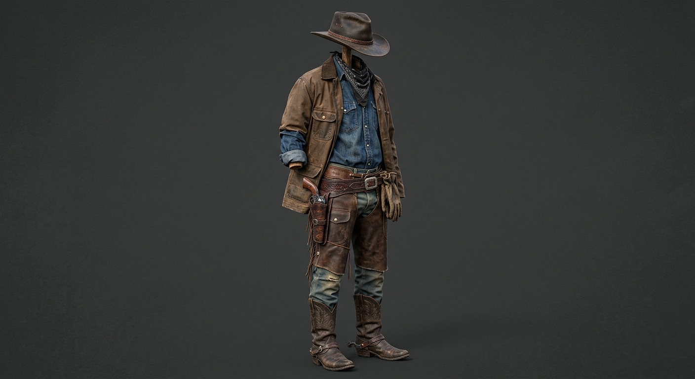 Cowboy realistic outfit 