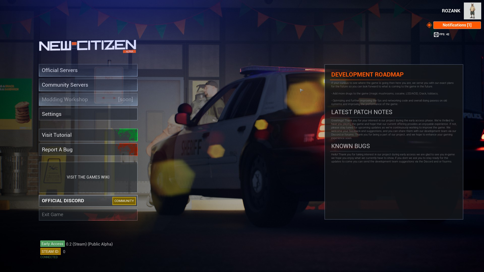 New Citizen gameplay