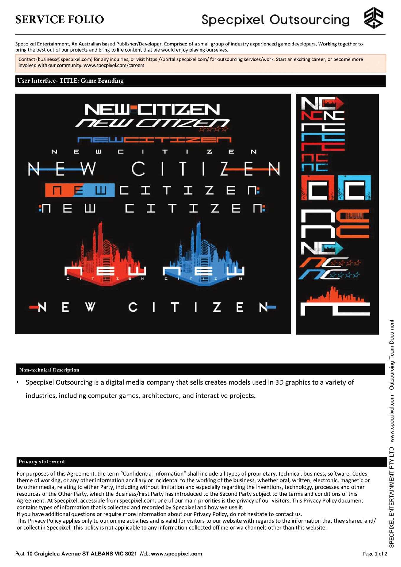 Game Branding